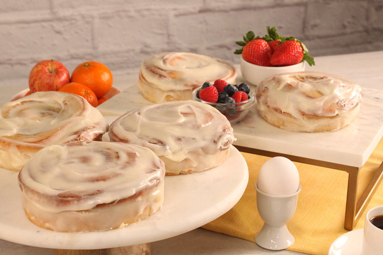 Cinnamon Rolls by Sunflour Baking Company