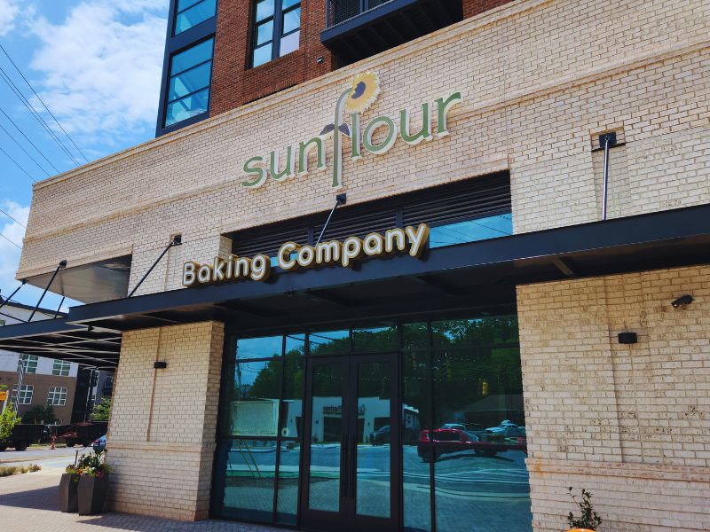 Sunflour Baking Company bakery location
