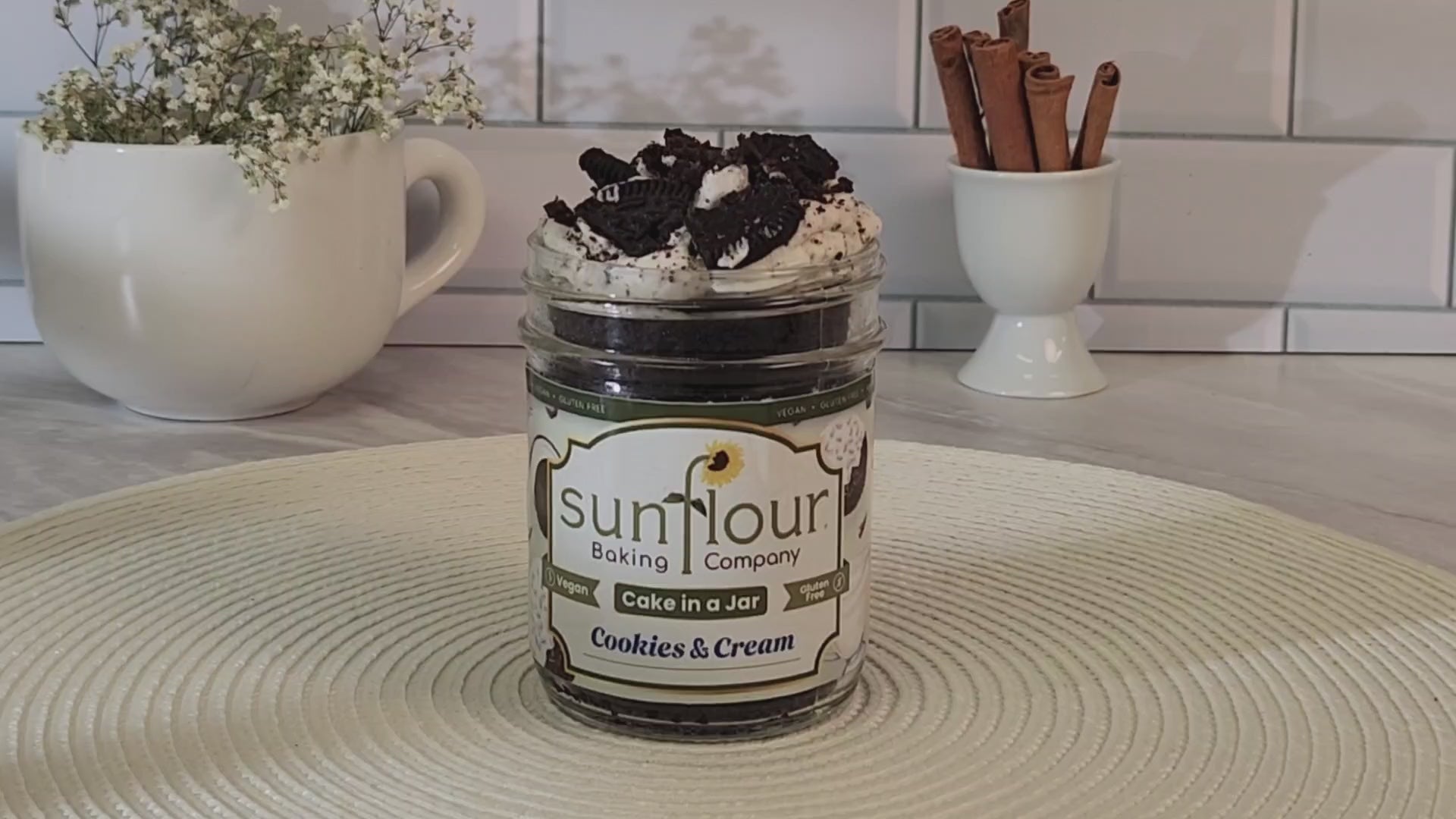 VGF Cookies and Cream by Sunflour Baking Company