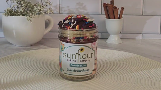 Classic Birthday Cake Jar