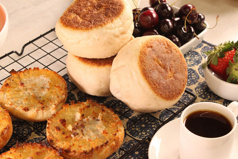 Sourdough English Muffins